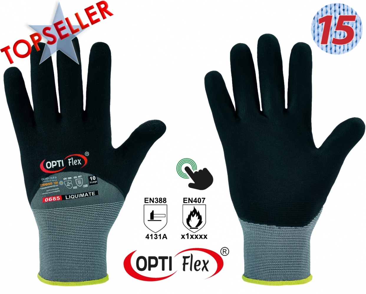 pics/Feldtmann 2016/Handschutz/stronghand/optiflex-0685-liquimate-atmungsaktive-nitril-pu-arbeitshandschuhe-en388-15g-03.jpg
